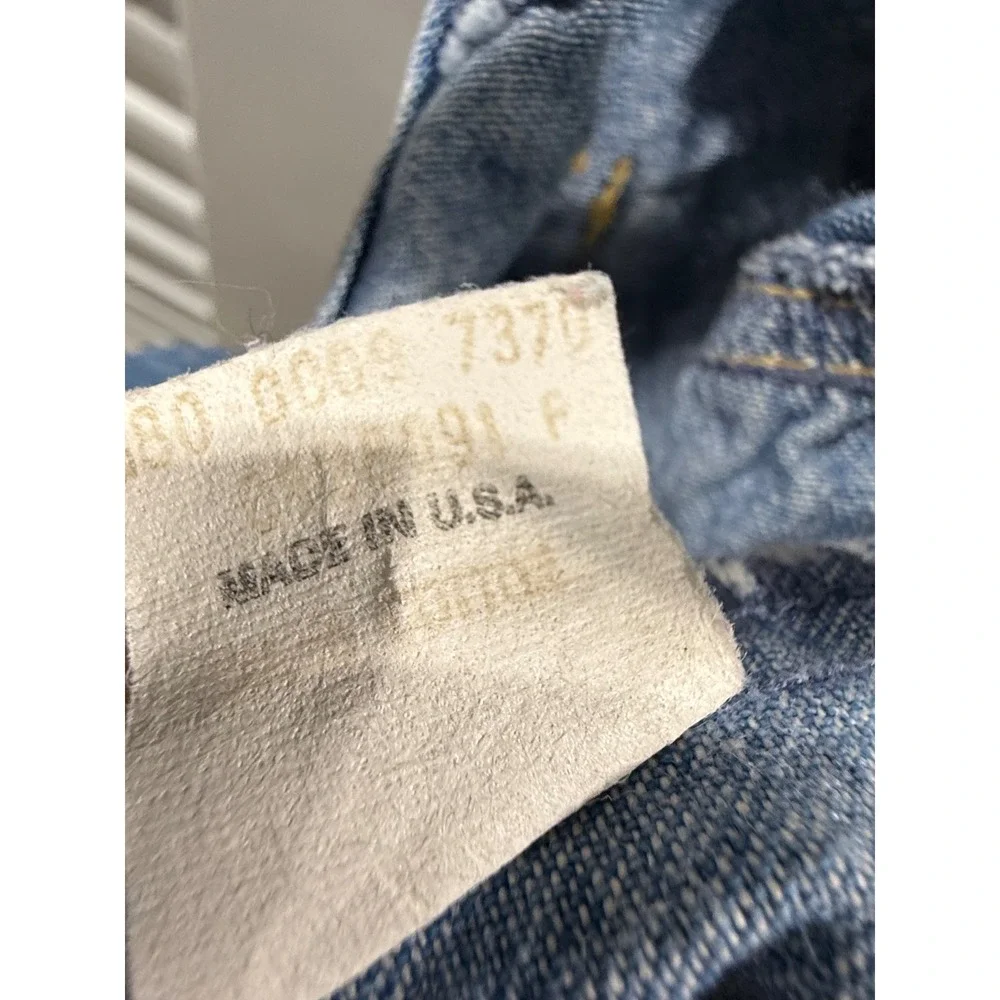 Vintage OshKosh Bgosh Kids Denim Overalls Medium‎ Wash Made in USA Size 18M